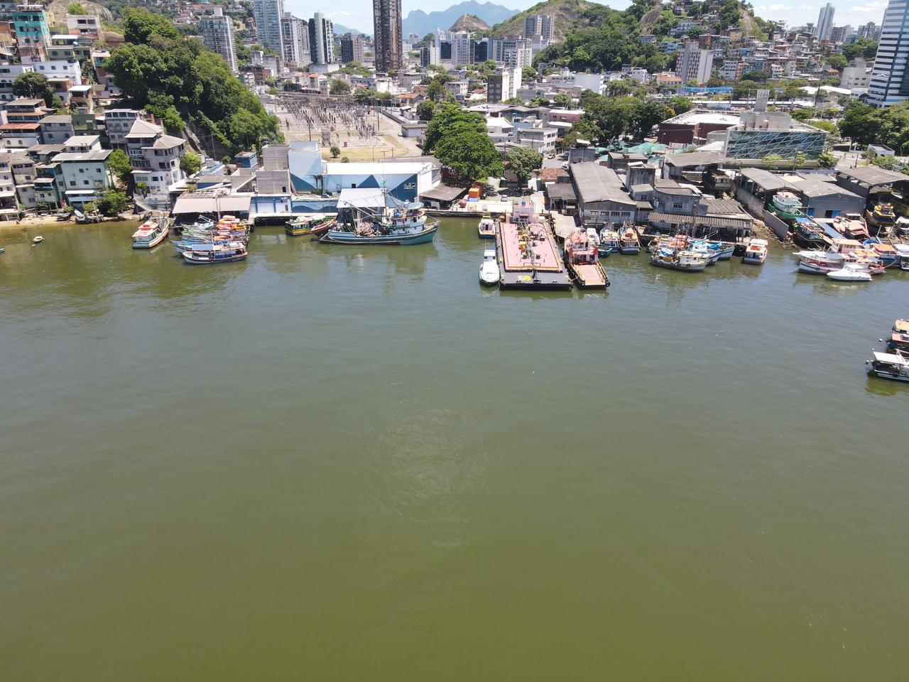 TPP Vitória — perspectiva do mar